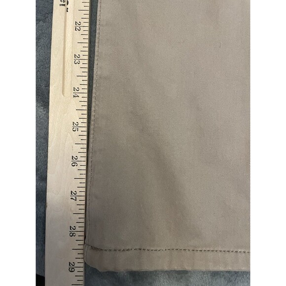 Adriano Goldschmied AG Pants Mens 38x32 Tan Khaki The Everett Straight Slim - Picture 12 of 12